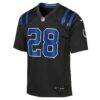 Jonathan Taylor Indianapolis Colts Nike Youth 2026 Rivalries Collection Game Jersey - - Side View