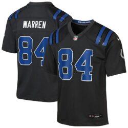 Tyler Warren Indianapolis Colts Nike Youth 2026 Rivalries Collection Game Jersey - - Front View