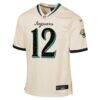 Travis Hunter Jacksonville Jaguars Nike Youth 2026 Rivalries Collection Game Jersey - - Side View