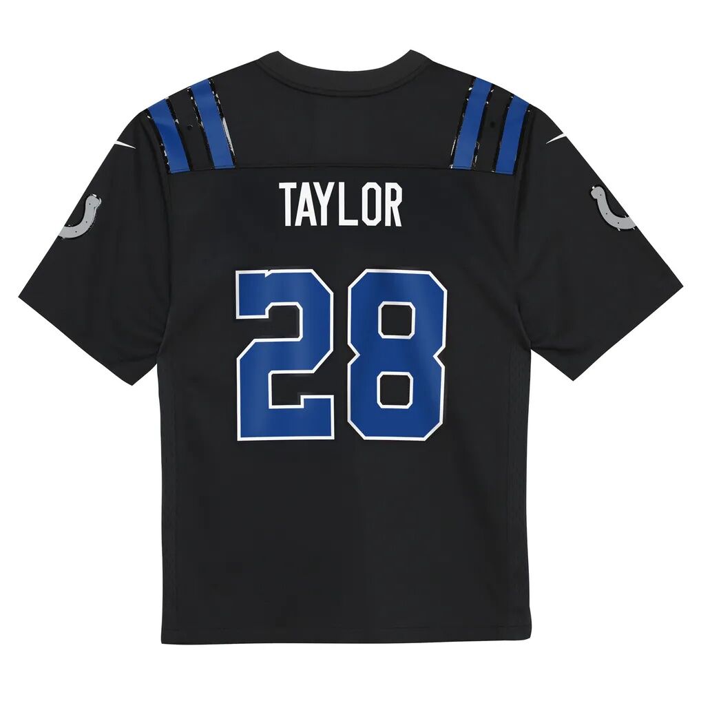 Jonathan Taylor Indianapolis Colts Nike Toddler 2026 Rivalries Collection Game Jersey - Anthracite