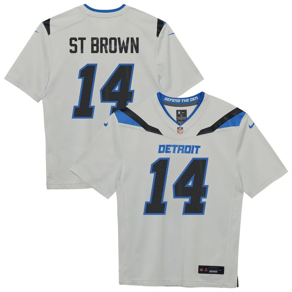 Amon-Ra St. Brown Detroit Lions Nike Toddler 2026 Rivalries Collection Game Jersey