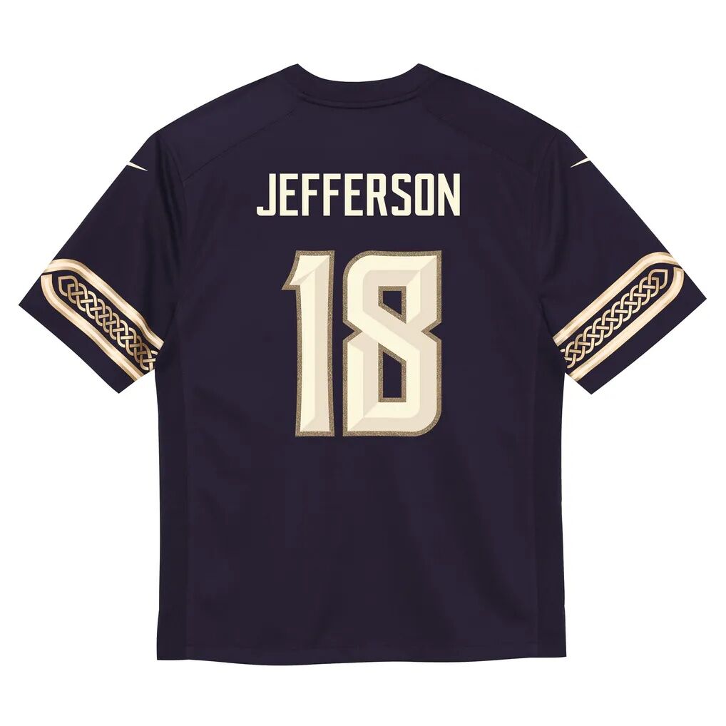 Justin Jefferson Minnesota Vikings Nike Toddler 2026 Rivalries Collection Game Jersey