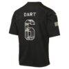 Jaxson Dart New York Giants Nike Youth 2026 Salute to Service Game Jersey - Black - Detail View