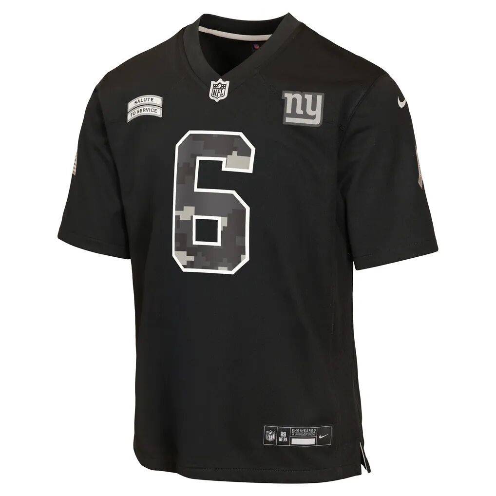 Jaxson Dart New York Giants Nike Youth 2026 Salute to Service Game Jersey
