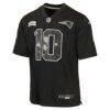 Drake Maye New England Patriots Nike Youth 2026 Salute to Service Game Jersey - Black - Side View