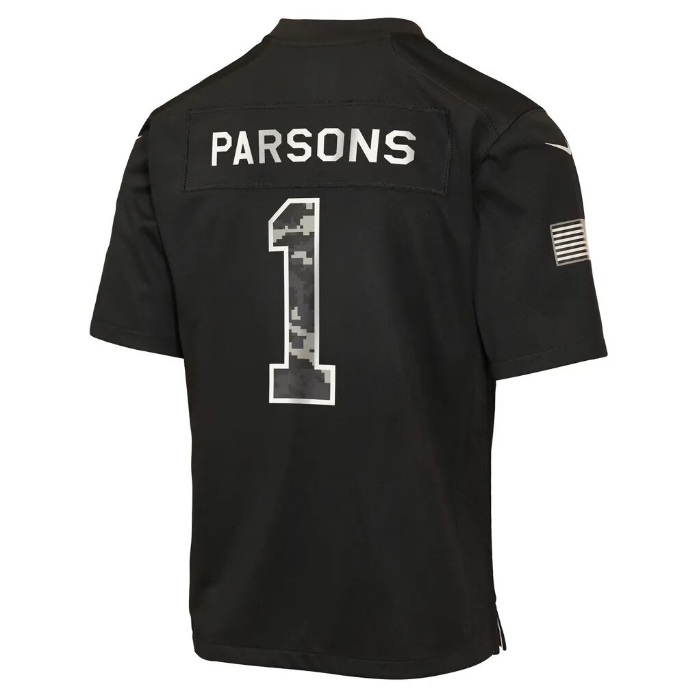 Micah Parsons Green Bay Packers Nike Youth 2026 Salute to Service Game Jersey