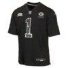 Micah Parsons Green Bay Packers Nike Youth 2026 Salute to Service Game Jersey - Black - Side View