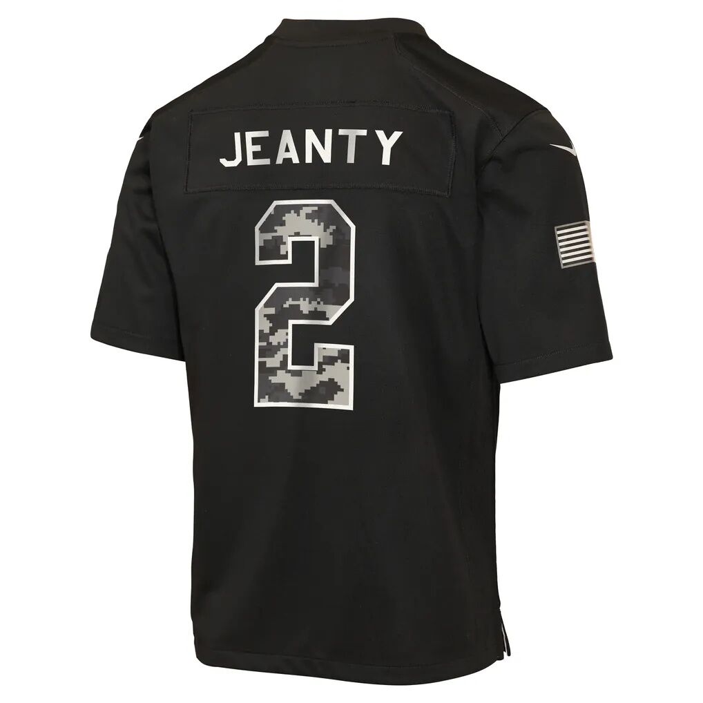 Ashton Jeanty Las Vegas Raiders Nike Youth 2026 Salute to Service Game Jersey