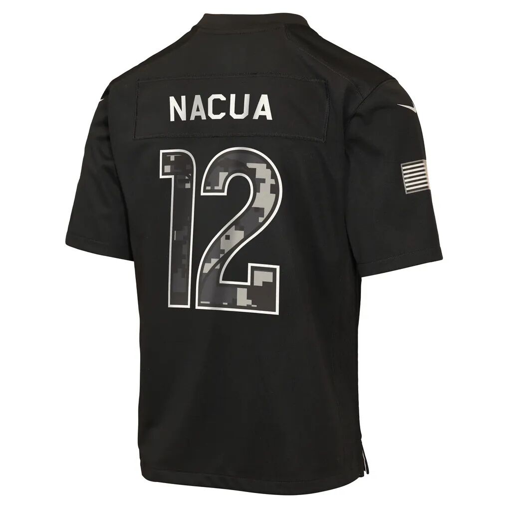 Puka Nacua Los Angeles Rams Nike Youth 2026 Salute to Service Game Jersey