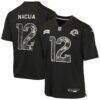 Puka Nacua Los Angeles Rams Nike Youth 2026 Salute to Service Game Jersey - Black - Front View