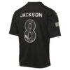Lamar Jackson Baltimore Ravens Nike Youth 2026 Salute to Service Game Jersey - Black - Detail View