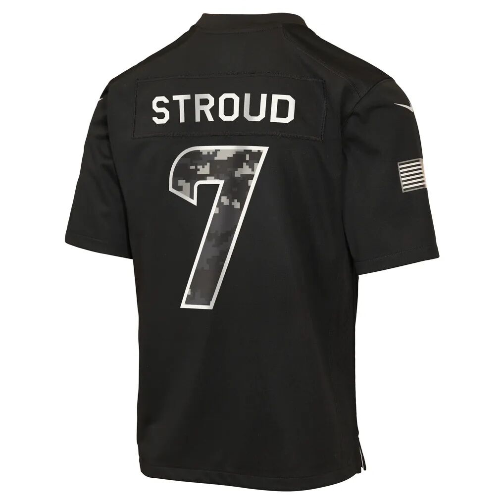 C.J. Stroud Houston Texans Nike Youth 2026 Salute to Service Game Jersey