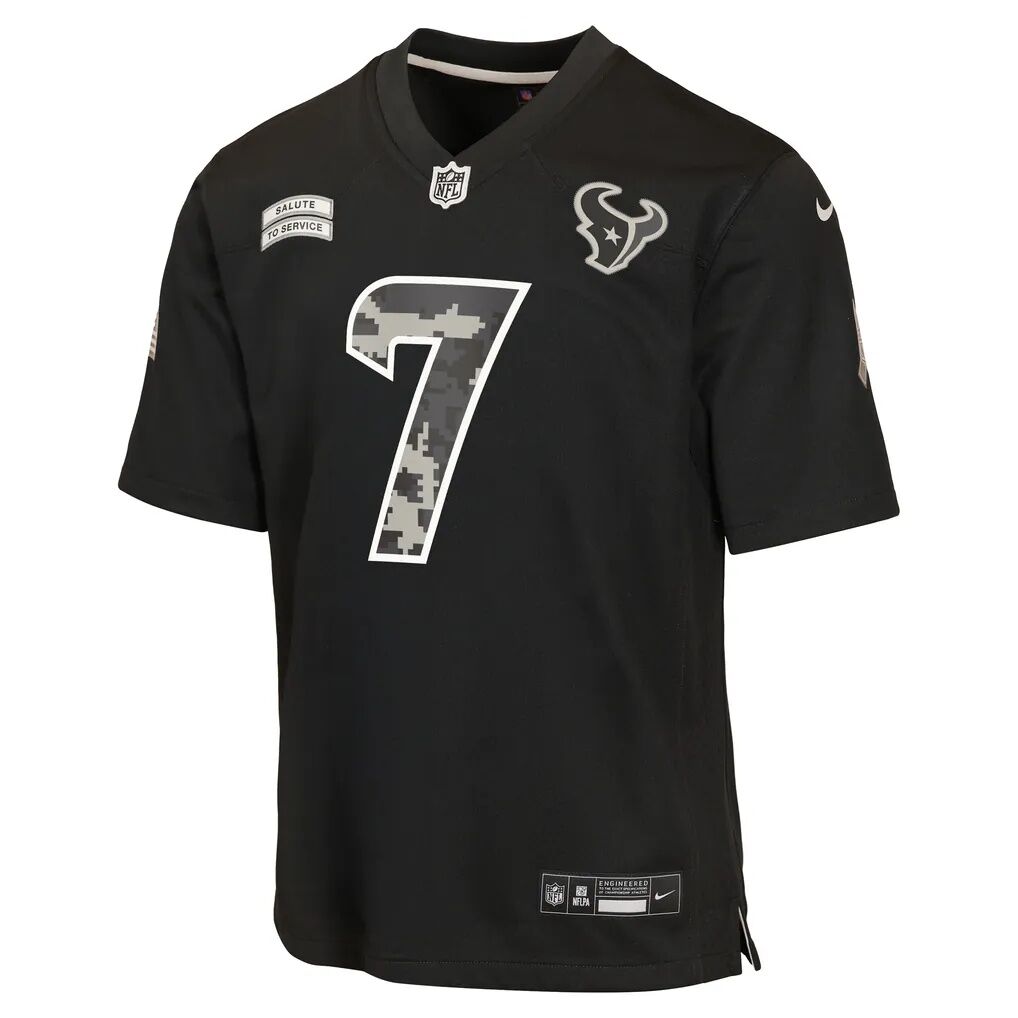 C.J. Stroud Houston Texans Nike Youth 2026 Salute to Service Game Jersey