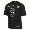 Joe Burrow Cincinnati Bengals Nike Youth 2026 Salute to Service Game Jersey - Black - Side View