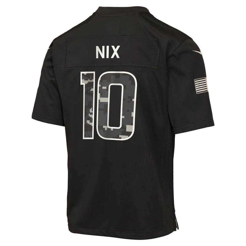 Bo Nix Denver Broncos Nike Youth 2026 Salute to Service Game Jersey