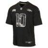 Bo Nix Denver Broncos Nike Youth 2026 Salute to Service Game Jersey - Black - Side View