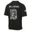 Caleb Williams Chicago Bears Nike Youth 2026 Salute to Service Game Jersey - Black - Detail View
