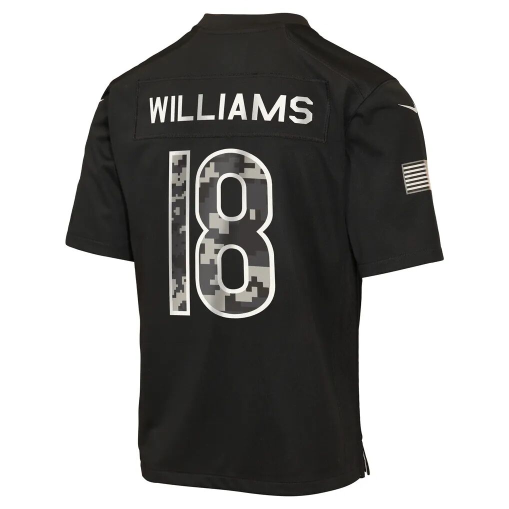 Caleb Williams Chicago Bears Nike Youth 2026 Salute to Service Game Jersey