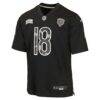 Caleb Williams Chicago Bears Nike Youth 2026 Salute to Service Game Jersey - Black - Side View