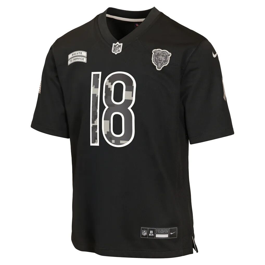 Caleb Williams Chicago Bears Nike Youth 2026 Salute to Service Game Jersey