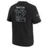 Puka Nacua Los Angeles Rams Nike Youth 2026 Salute to Service Name & Number T-Shirt - Black - Detail View