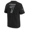 C.J. Stroud Houston Texans Nike Youth 2026 Salute to Service Name & Number T-Shirt - Black - Detail View