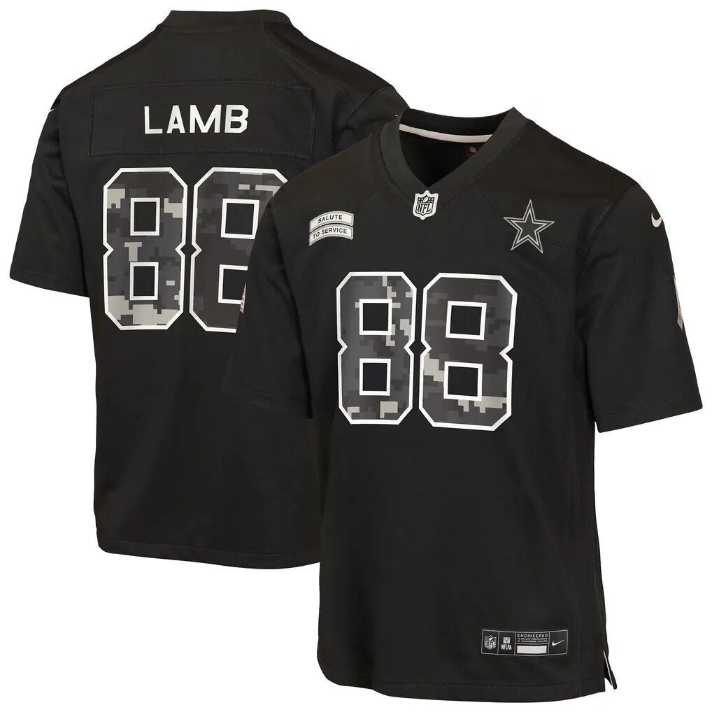 CeeDee Lamb Dallas Cowboys Nike Youth 2026 Salute to Service Game Jersey
