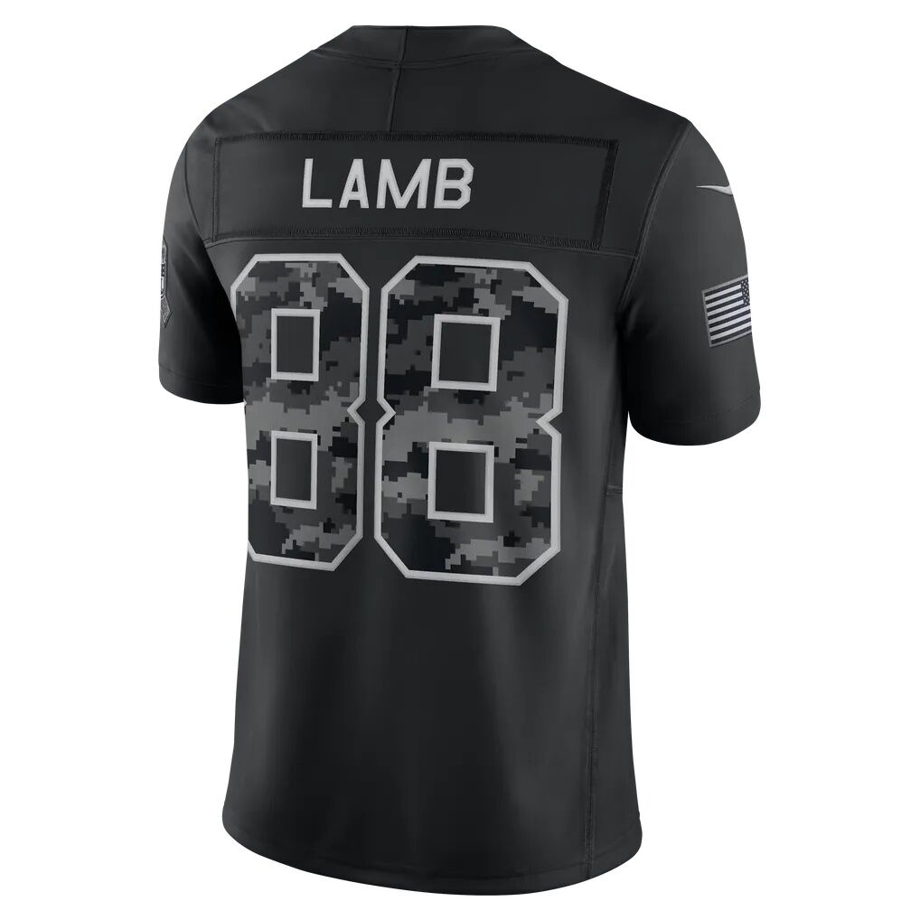 CeeDee Lamb Dallas Cowboys Nike 2026 Salute to Service Stitched Limited Jersey
