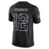 Roger Staubach Dallas Cowboys Nike 2026 Salute to Service Retired Player Stitched Limited Jersey - Black - Detail View
