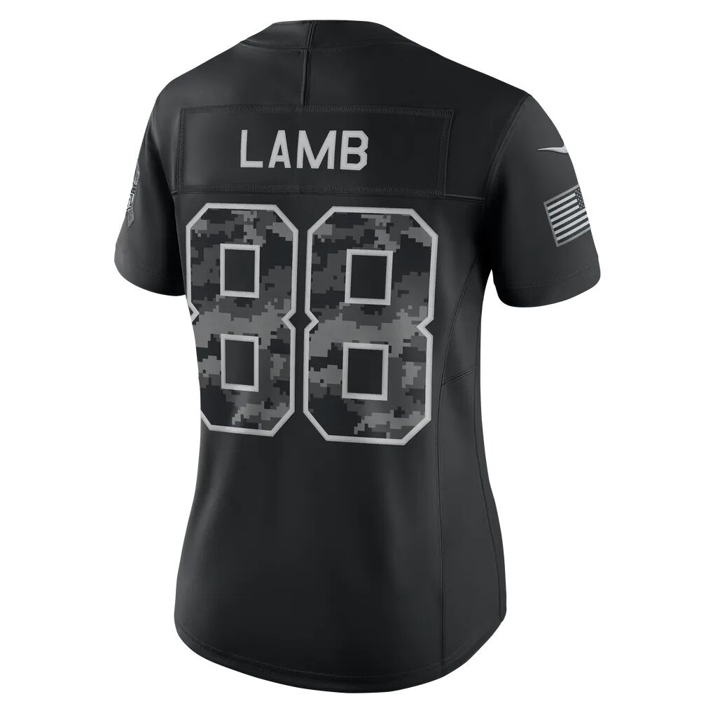 CeeDee Lamb Dallas Cowboys Nike Women's 2026 Salute to Service Stitched Limited Jersey