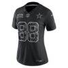 CeeDee Lamb Dallas Cowboys Nike Women's 2026 Salute to Service Stitched Limited Jersey - Black - Side View