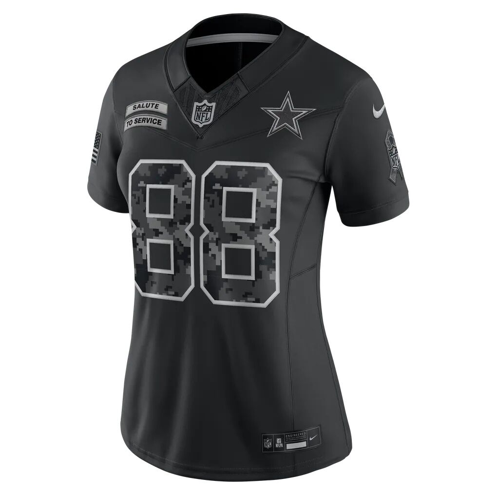 CeeDee Lamb Dallas Cowboys Nike Women's 2026 Salute to Service Stitched Limited Jersey