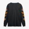 New York Knicks Fashion7 Jump Higher Legacy Long Sleeve T-Shirt - Black - Side View