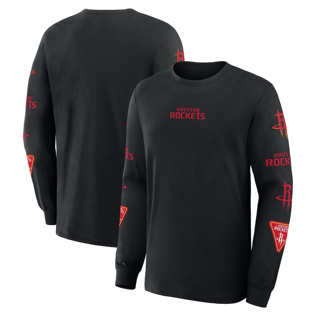 Houston Rockets Fashion7 Jump Higher Legacy Long Sleeve T-Shirt