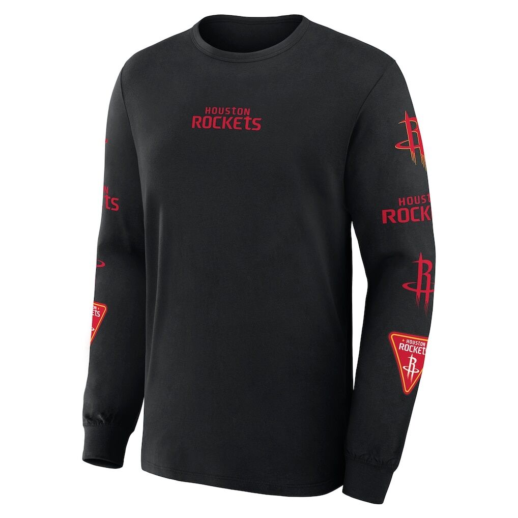 Houston Rockets Fashion7 Jump Higher Legacy Long Sleeve T-Shirt