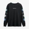 Minnesota Timberwolves Fashion7 Jump Higher Legacy Long Sleeve T-Shirt - Black - Back View