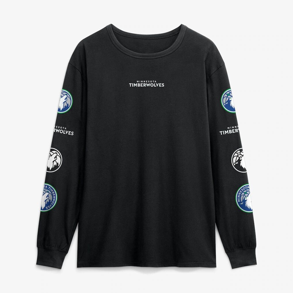 Minnesota Timberwolves Fashion7 Jump Higher Legacy Long Sleeve T-Shirt