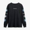 Minnesota Timberwolves Fashion7 Jump Higher Legacy Long Sleeve T-Shirt - Black - Front View