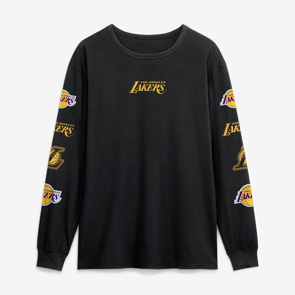 Los Angeles Lakers Fashion7 Jump Higher Legacy Long Sleeve T-Shirt
