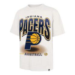 Indiana Pacers '47 Team Flex Foundation T-Shirt - Cream - Front View