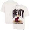 Miami Heat '47 Team Flex Foundation T-Shirt - Cream - Front View