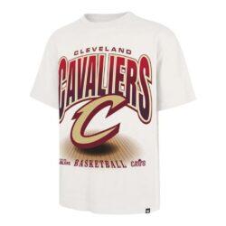 Cleveland Cavaliers '47 Team Flex Foundation T-Shirt - Cream - Front View