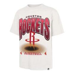 Houston Rockets '47 Team Flex Foundation T-Shirt - Cream - Front View