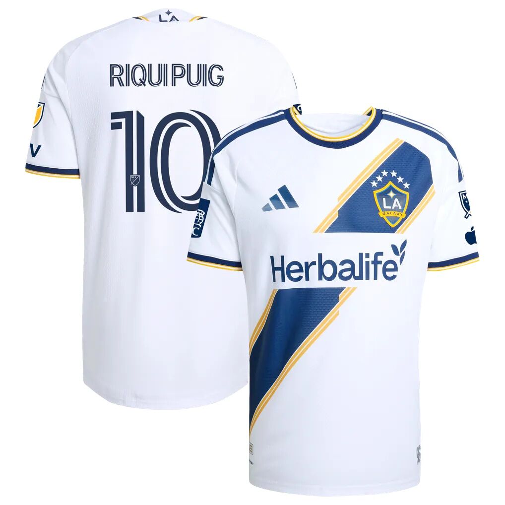 Riqui Puig LA Galaxy adidas 2026 The VeloCITY Kit On-Field Authentic Patch Jersey