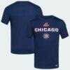 Chicago Fire adidas 2026 Archive Jersey Hook T-Shirt - Navy - Front View