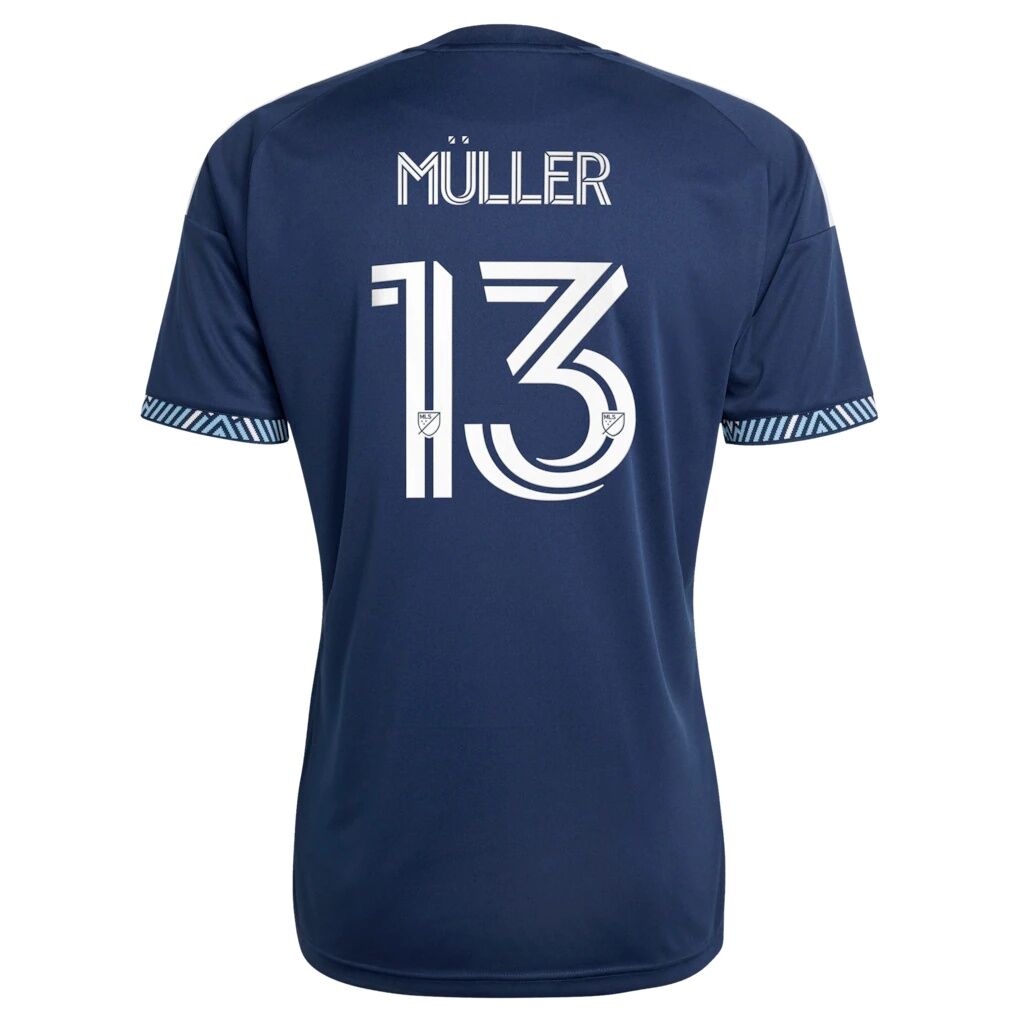 Thomas Müller Vancouver Whitecaps FC adidas 2026 The Coastal Jersey Replica Jersey