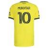 Hany Mukhtar Nashville SC adidas 2026 The Reverb Kit On-Field Authentic Patch Jersey - Yellow - Detail View