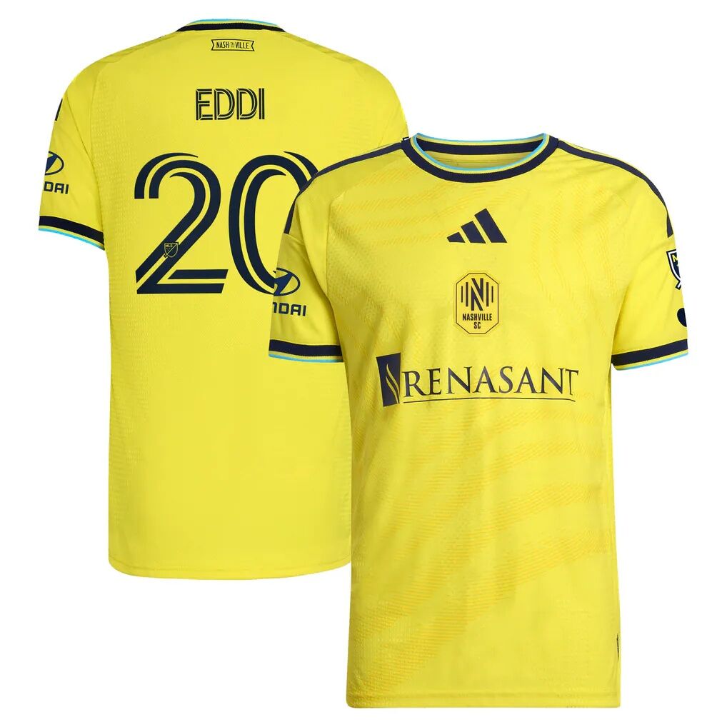 Edvard Tagseth Nashville SC adidas 2026 The Reverb Kit On-Field Authentic Patch Jersey