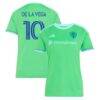 Pedro de la Vega Seattle Sounders FC adidas Women's 2026 The Evergreen State Kit Replica Jersey - - Front View