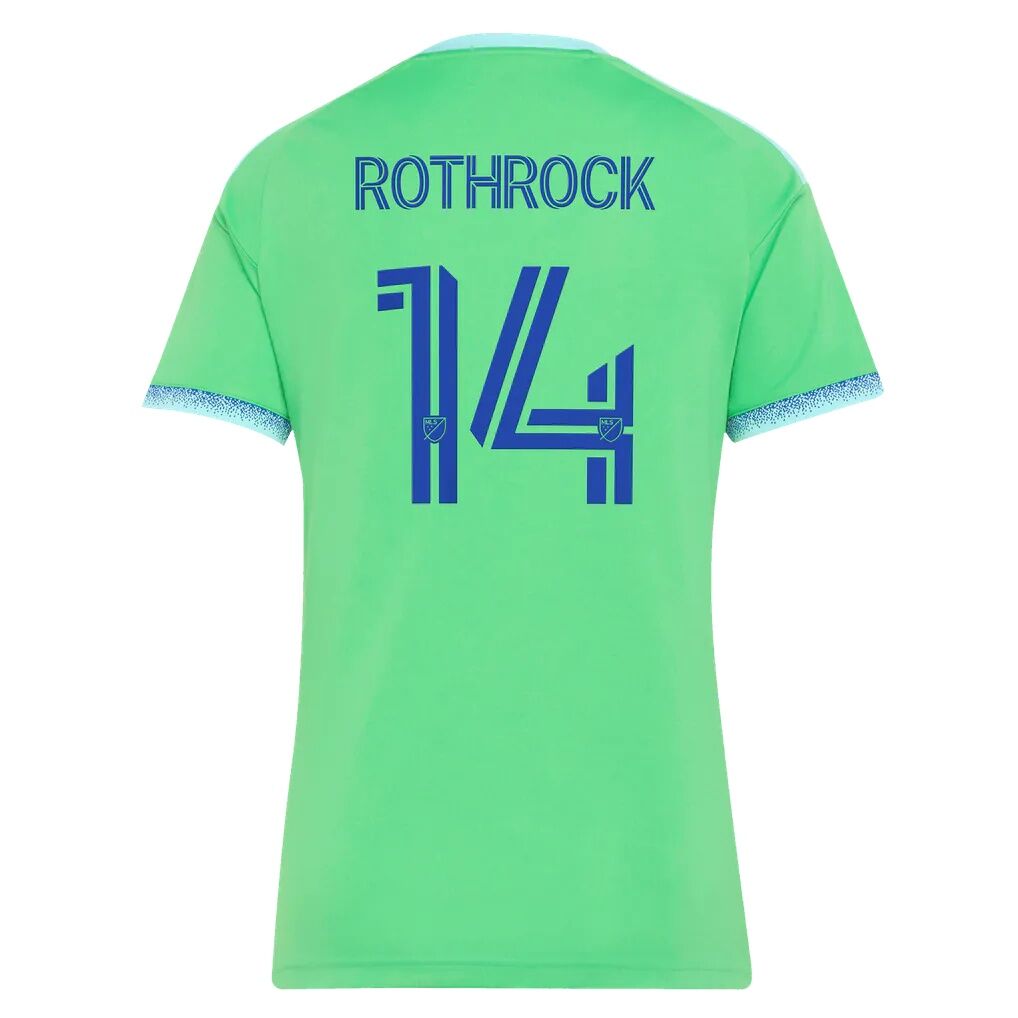Paul Rothrock Seattle Sounders FC adidas Women's 2026 The Evergreen State Kit Replica Jersey - Rave Green